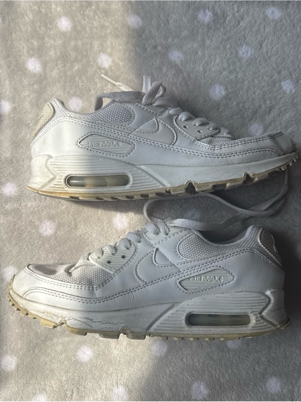 Nike White Womens' Air Max Sneakers